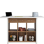 Work Table with Drawers in Sindoori Mango 433233