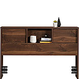 Full/Queen Bookcase Headboard with Doors 433263