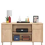 Office Storage Credenza in Natural Maple 433365