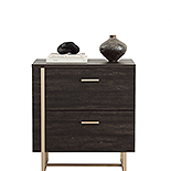 2-Drawer Lateral File Cabinet in Blade Walnut 433373