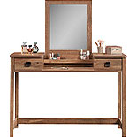 Bedroom Vanity with Mirror in Sindoori Mango 433486