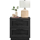 433511/2-drawer-rattan-bedside-table-in-raven-oak