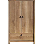 Bedroom Armoire with Drawer in Timber Oak 433519