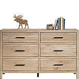 6-Drawer Bedroom Dresser in Prime Oak 433563
