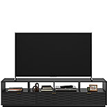 TV & Entertainment Credenza in Black 433735