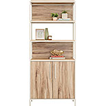 5-Shelf Bookcase with Doors in Kiln Acacia 433801