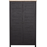 2-Door Storage Cabinet in Raven Oak 433803