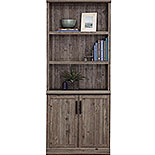 5-Shelf Library Bookcase in Pebble Pine 433965