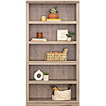 5-Shelf Display Bookcase in Laurel Oak 434823