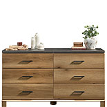 6-Drawer Bedroom Dresser in Timber Oak 434919