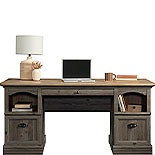Executive Pedestal Desk in Pebble Pine 434922