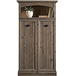 2-Door Storage Cabinet in Pebble Pine 434929
