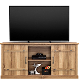 TV Credenza with Sliding Doors in Timber Oak 435104