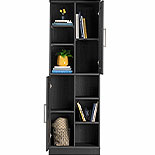 Homeplus Storage Cabinet In Sienna Oak