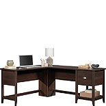 L-Shaped Home Office Desk with Drawer 435233