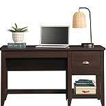 Single Pedestal Desk in Cinnamon Cherry 435236