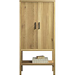Storage Cabinet with Shelves in Timber Oak 436796