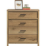 4-Drawer Bedroom Chest in Timber Oak 436892