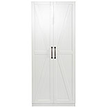 2-Door Farmhouse Storage Cabinet in White 443651
