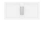 Wall-Mounted Upper Cabinet & Doors Bundle 446424
