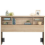 Harvest Walnut Full/Queen Bookcase Headboard 447387