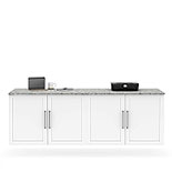Bundled Cabinets with Faux Stone Top & Doors 454072