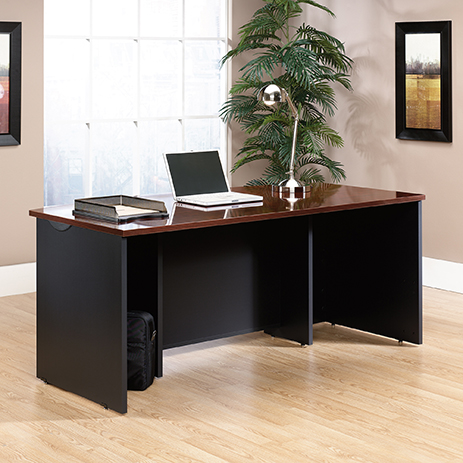 Via Executive Office Desks 401447 Sauder Woodworking Via Executive Office Desks 401447, Sauder Office Furniture Via Collection