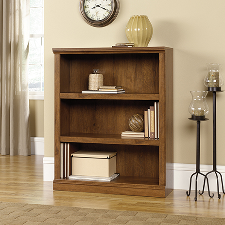 Sauder Select 3 Shelf Bookcase, Alderwood Brown 3 Shelf Bookcase Assembly Instructions