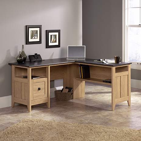 Sauder Select L Shaped Desk 412320 Sauder Sauder Woodworking