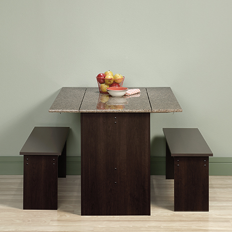 Sauder Beginnings Dining Table Cherry//Black finish