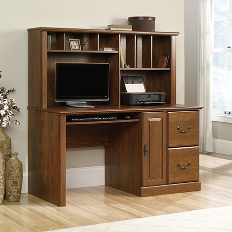 Orchard Hills Computer Desk With Hutch 418650 Sauder