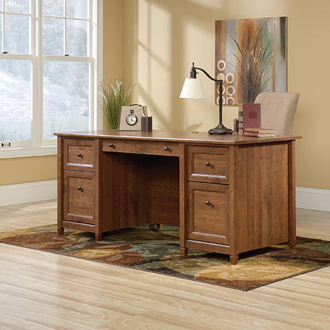 Edge Water Executive Desk 419100 Sauder Sauder Woodworking