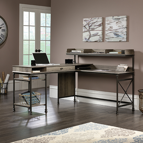C Street L Shaped Desk 420509 Sauder Woodworking C Street L Shaped Desk 420509