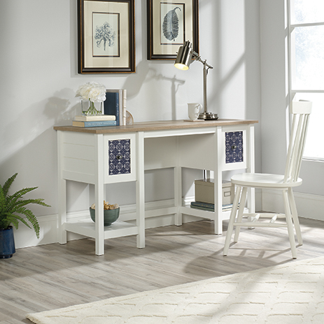 Cottage Road Home Office Computer Desk White 424152 Sauder