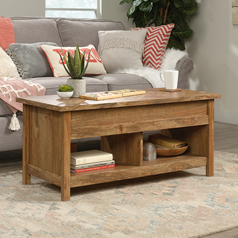 Featured image of post Sauder Manhattan Gate Coffee Table In Sindoori Mango Well the same is the case with a coffee table