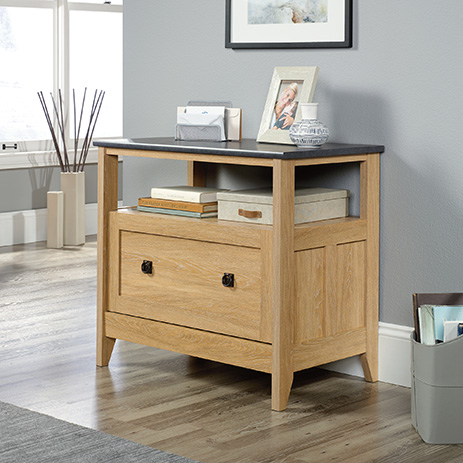 Drawer Lateral File Cabinet Dover Oak, One Drawer File Cabinet