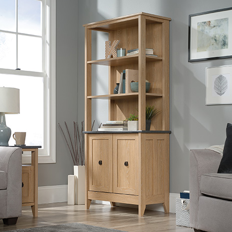 ikea furniture bookcase with doors