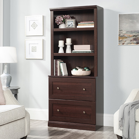Bookcase With Drawers 444769