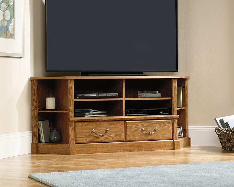 Orchard Hills Corner Entertainment Credenza 403818 Sauder Corner Entertainment Credenza 403818
