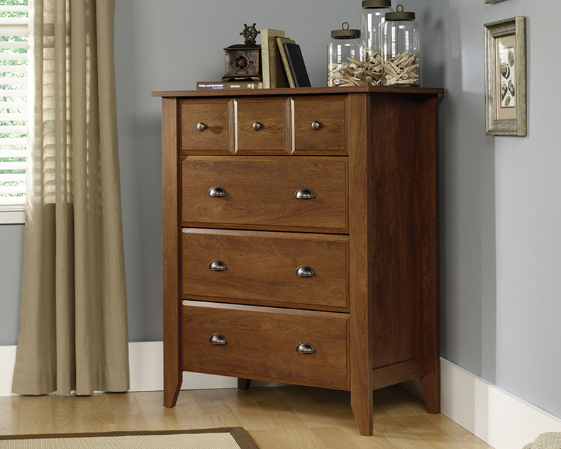 Shoal Creek 4 Drawer Chest 410288 Sauder Woodworking 4 Drawer Chest 410288