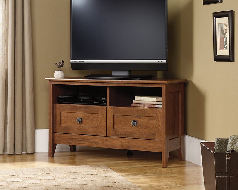 sauder select | corner tv stand | 410627 | sauder - sauder