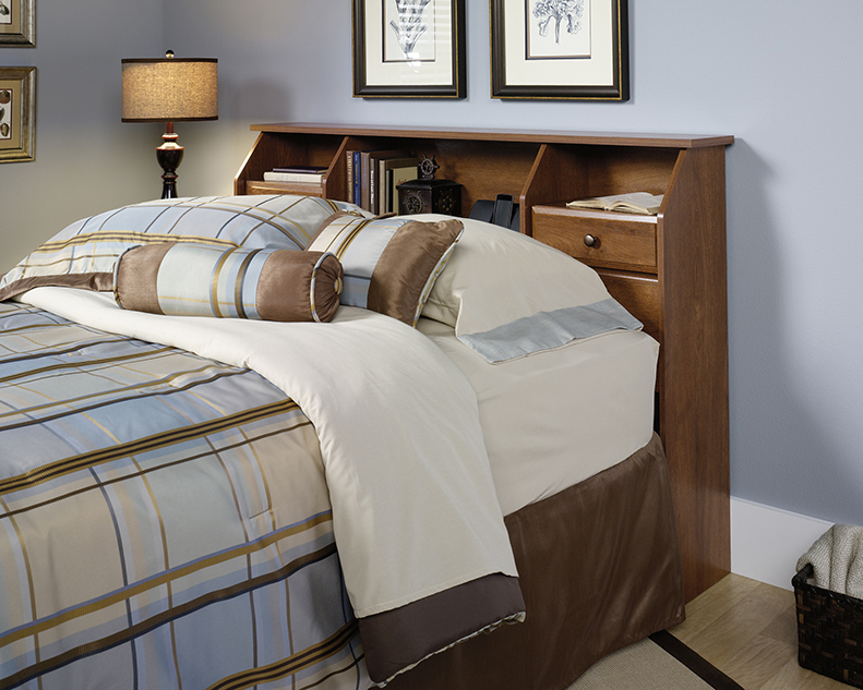 Shoal Creek Full Queen Bookcase Headboard 410847 Sauder Full Queen Bookcase Headboard 410847
