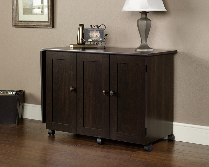 Sauder Craft & Sewing Armoire, Mystic Oak Finish