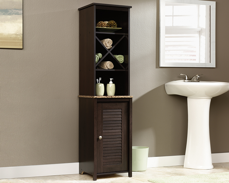 Sauder Bath Linen Tower 414034 Woodworking