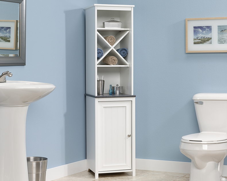 Sauder Bath Linen Tower 414036 Woodworking Sauder Bath Linen Tower 414036 Woodworking