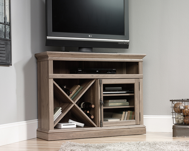 Barrister Lane Corner Tv Stand 414729 Sauder Woodworking