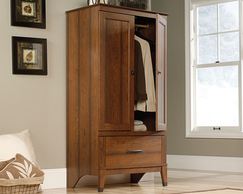 Sauder carson forge armoire discount