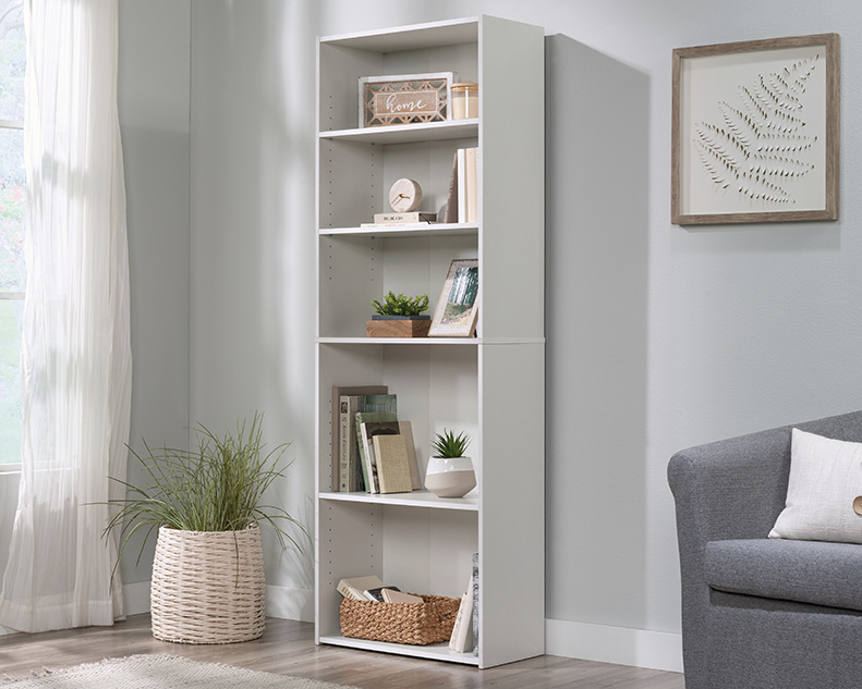 Beginnings 5 Shelf Bookcase 415542 Sauder Woodworking 5 Shelf Bookcase 415542