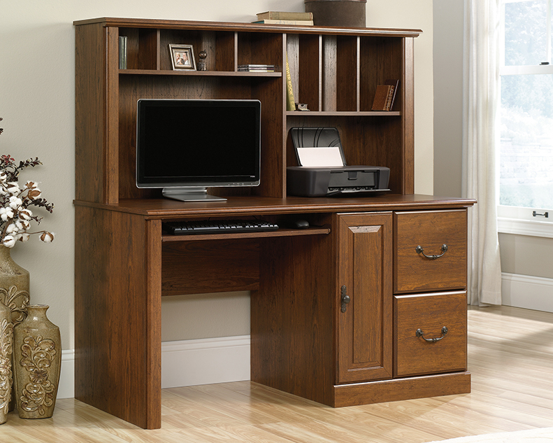 Orchard Hills Computer Desk With Hutch 418650 Sauder