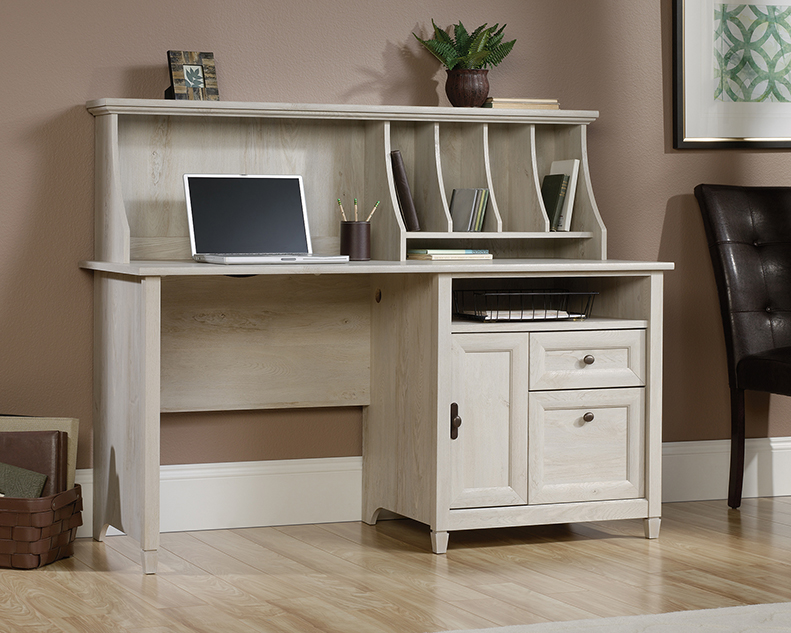 Edge Water Computer Desk With Hutch 419088 Sauder